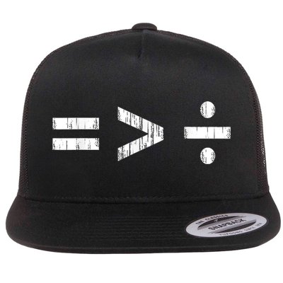 Equal Is Greater Than Divided BLM Equality Unity Love Flatbill Hat