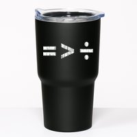 Equal Is Greater Than Divided BLM Equality Unity Love Tumbler