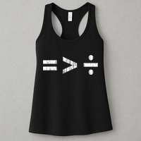 Equal Is Greater Than Divided BLM Equality Unity Love Womens Tank Top