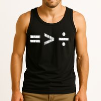 Equal Is Greater Than Divided BLM Equality Unity Love Tank Top