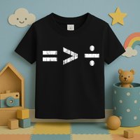 Equal Is Greater Than Divided BLM Equality Unity Love Toddler T-Shirt
