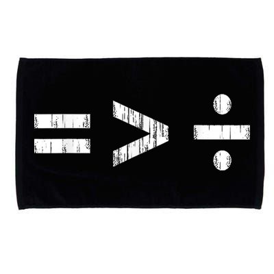 Equal Is Greater Than Divided BLM Equality Unity Love Microfiber Hand Towel