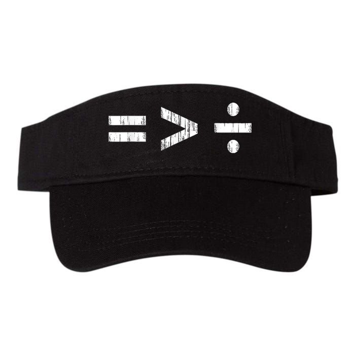 Equal Is Greater Than Divided BLM Equality Unity Love Visor