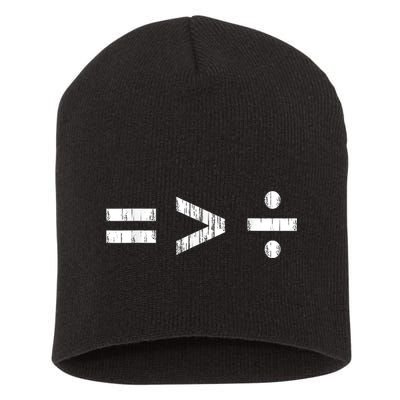 Equal Is Greater Than Divided BLM Equality Unity Love Short Acrylic Beanie