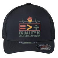 Equality is Greater Than Division Flexfit Unipanel Trucker Cap