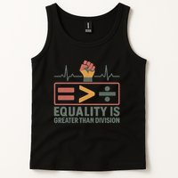 Equality is Greater Than Division Tank Top
