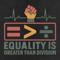 Equality is Greater Than Division Golf Towel