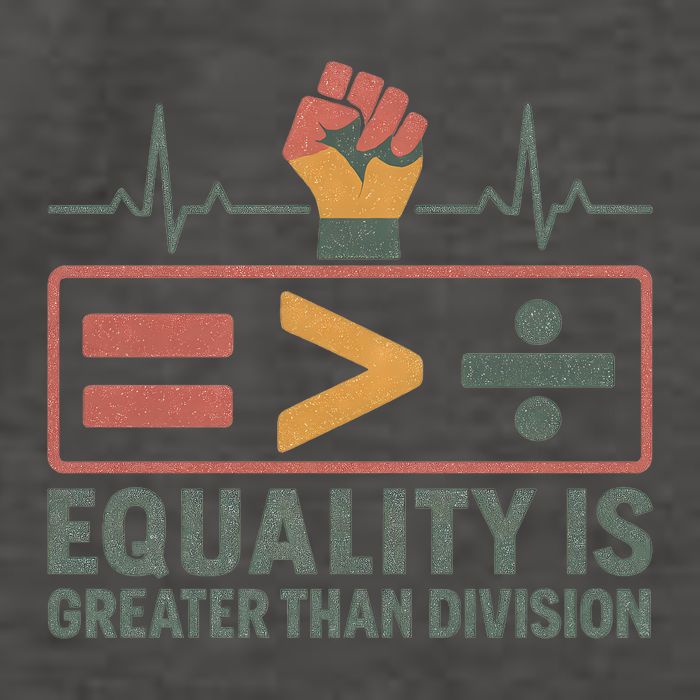 Equality is Greater Than Division Vector Backpack