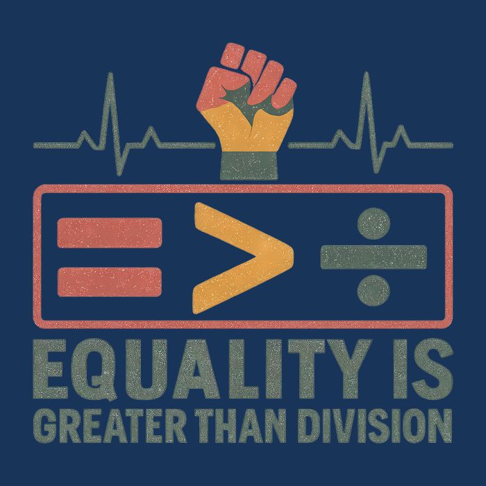 Equality is Greater Than Division Infant Baby Jersey Bodysuit