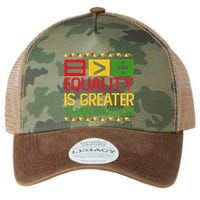 Equality Is Greater Than Division Math Legacy Tie Dye Trucker Hat