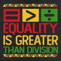 Equality Is Greater Than Division Math 7 Panel Mesh Trucker Snapback Hat