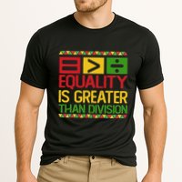 Equality Is Greater Than Division Math Performance Shirt