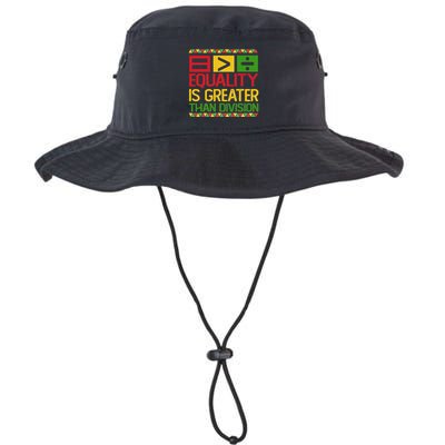 Equality Is Greater Than Division Math Bucket Hat