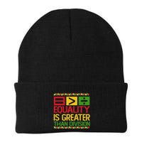 Equality Is Greater Than Division Math Beanie
