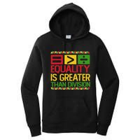 Equality Is Greater Than Division Math Women's Pullover Hoodie