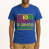 Equality Is Greater Than Division Math Tall T-Shirt