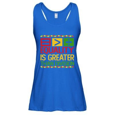 Equality Is Greater Than Division Math Ladies Essential Flowy Tank
