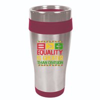 Equality Is Greater Than Division Math 16oz Travel Tumbler