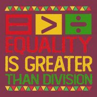 Equality Is Greater Than Division Math 16oz Travel Tumbler