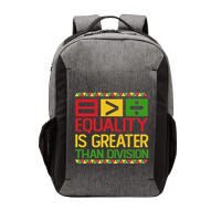 Equality Is Greater Than Division Math Vector Backpack