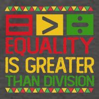 Equality Is Greater Than Division Math Vector Backpack
