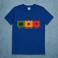 Equality Is Greater Than Division Math T-Shirt