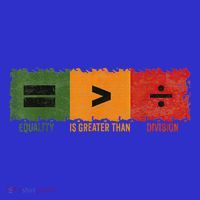 Equality Is Greater Than Division Math Button
