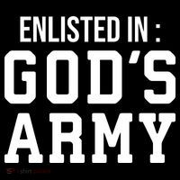 Enlisted In Gods Army Hoodie