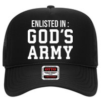 Enlisted In Gods Army Trucker Hat