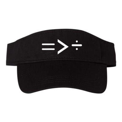 Equal Is Greater Than Divided Valucap Bio-Washed Visor