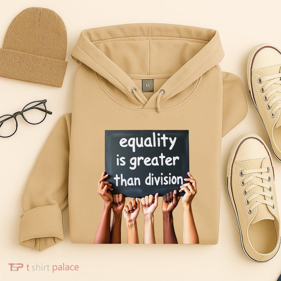Equality Is Greater Than Division Math Black History Month .Png Hoodie
