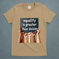 Equality Is Greater Than Division Math Black History Month .Png T-Shirt