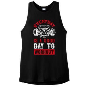 Everyday Is Good Day To Workout Ladies PosiCharge Tri-Blend Wicking Tank