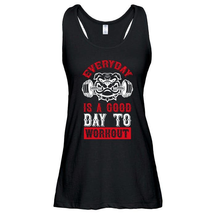 Everyday Is Good Day To Workout Ladies Essential Flowy Tank