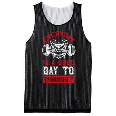 Everyday Is Good Day To Workout Mesh Reversible Basketball Jersey Tank