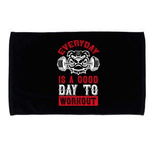 Everyday Is Good Day To Workout Microfiber Hand Towel