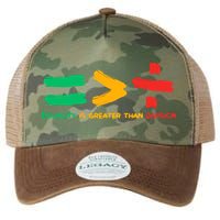 Equality Is Greater Than Division Legacy Tie Dye Trucker Hat