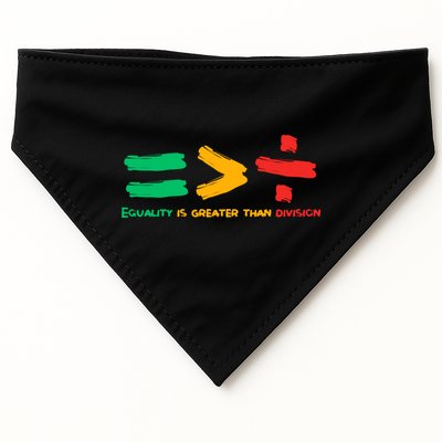 Equality Is Greater Than Division USA-Made Doggie Bandana