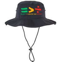 Equality Is Greater Than Division Bucket Hat