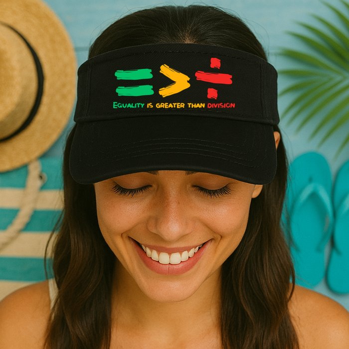 Equality Is Greater Than Division Visor