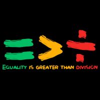 Equality Is Greater Than Division Ladies Long Sleeve Shirt