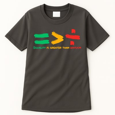 Equality Is Greater Than Division Tall T-Shirt