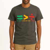 Equality Is Greater Than Division Tall T-Shirt