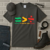 Equality Is Greater Than Division Tall T-Shirt