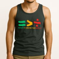 Equality Is Greater Than Division Tank Top