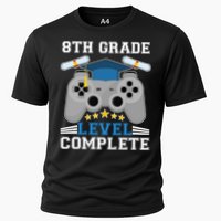 Eight 8th Grade Level Complete Gamer Graduation Cooling Performance Crew T-Shirt