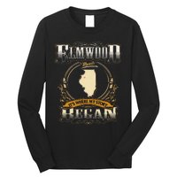 Elmwood Illinois Hometown Where My Story Began Long Sleeve Shirt