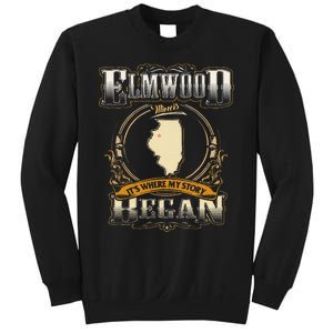 Elmwood Illinois Hometown Where My Story Began Sweatshirt