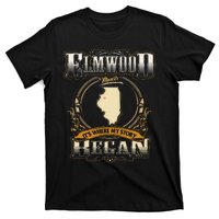 Elmwood Illinois Hometown Where My Story Began T-Shirt