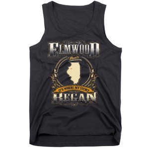 Elmwood Illinois Hometown Where My Story Began Tank Top